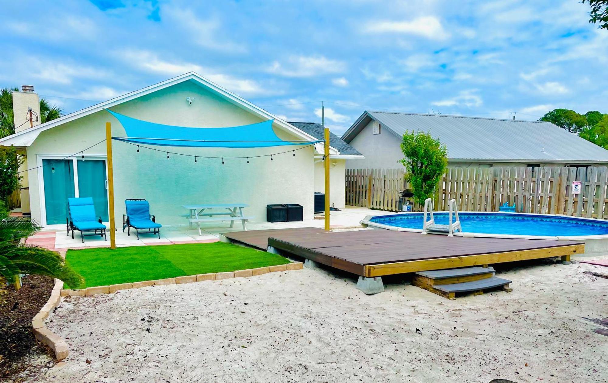 Sea Salt Vacation Home, Private Pool - Walk To Beach Panama City Beach Zewnętrze zdjęcie